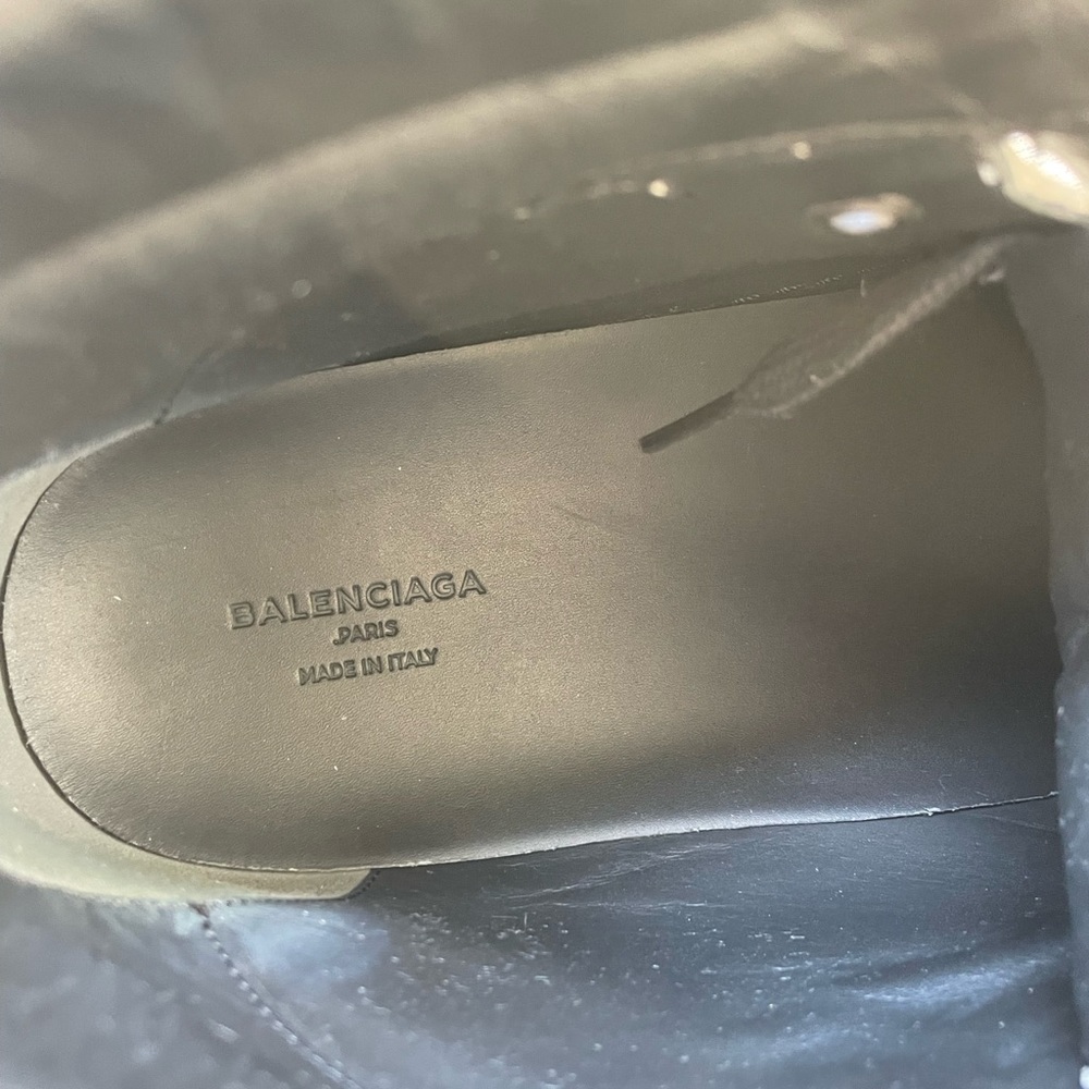 Balenciaga Marble Hightop Sneakers Size 43 White - Picture 4 of 4